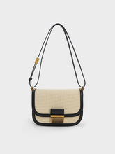 Charles & Ke*th - Charlot Canvas Crossbody Bag - Black