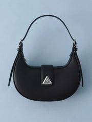 Charles & Ke*th -Trice Belted Shoulder Bag - Noir