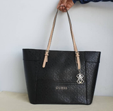 Gues* - Delaney small classic tote bag - Black