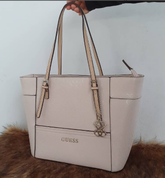 Gues* - Delaney small classic tote bag - Pink