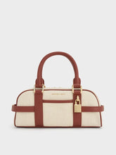 Charles & Ke*th -Scottie Canvas Bowling Bag - Brick