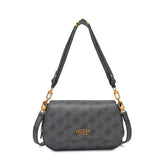Gues* - Guess Noelle Shoulder Bag - Gray