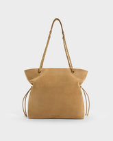 Charles & Ke*th -Arya Braided-Strap Double-Handle Tote Bag