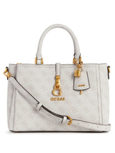 Gues* - James Logo Girlfriend Satchel - Gray