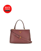 Gues* - Womens Lisbet 2 Satchel -Marron