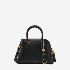 Pedr*-Lucia Leather Handbag - Black