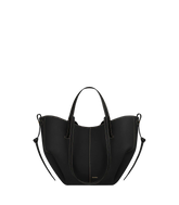 Pol*ne -Cyme Mini Edition Textured Black with Ecru Stitching