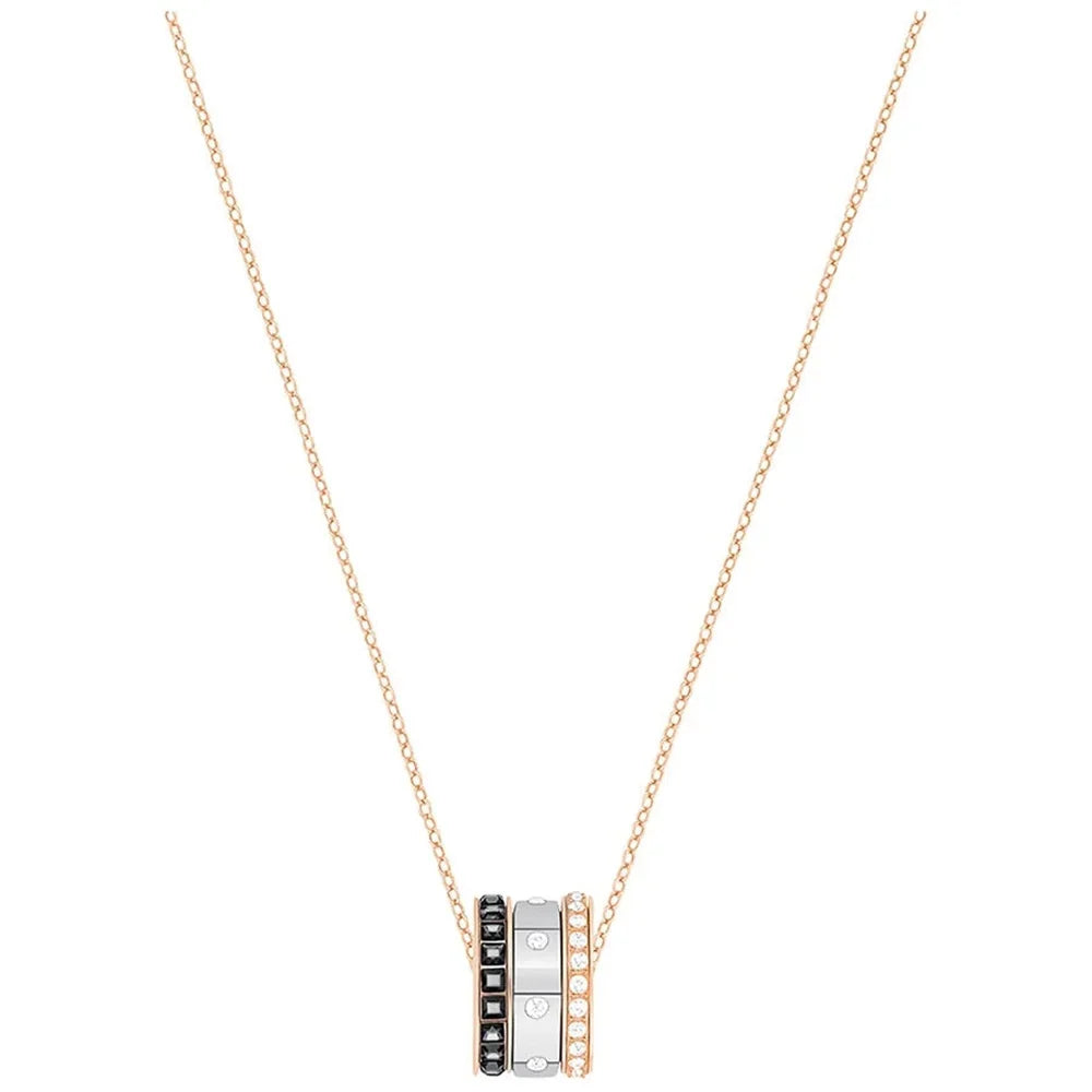 Swar*vski -Hint Pendant Necklace, Multi-colored, Mixed metal finish - 5353666