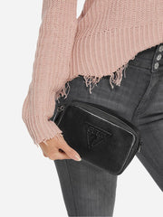 Gues* - Carlina crossbody bag - Black