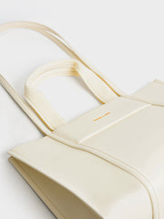 Charles & Ke*th -  Shalia Tote Bag - Cream