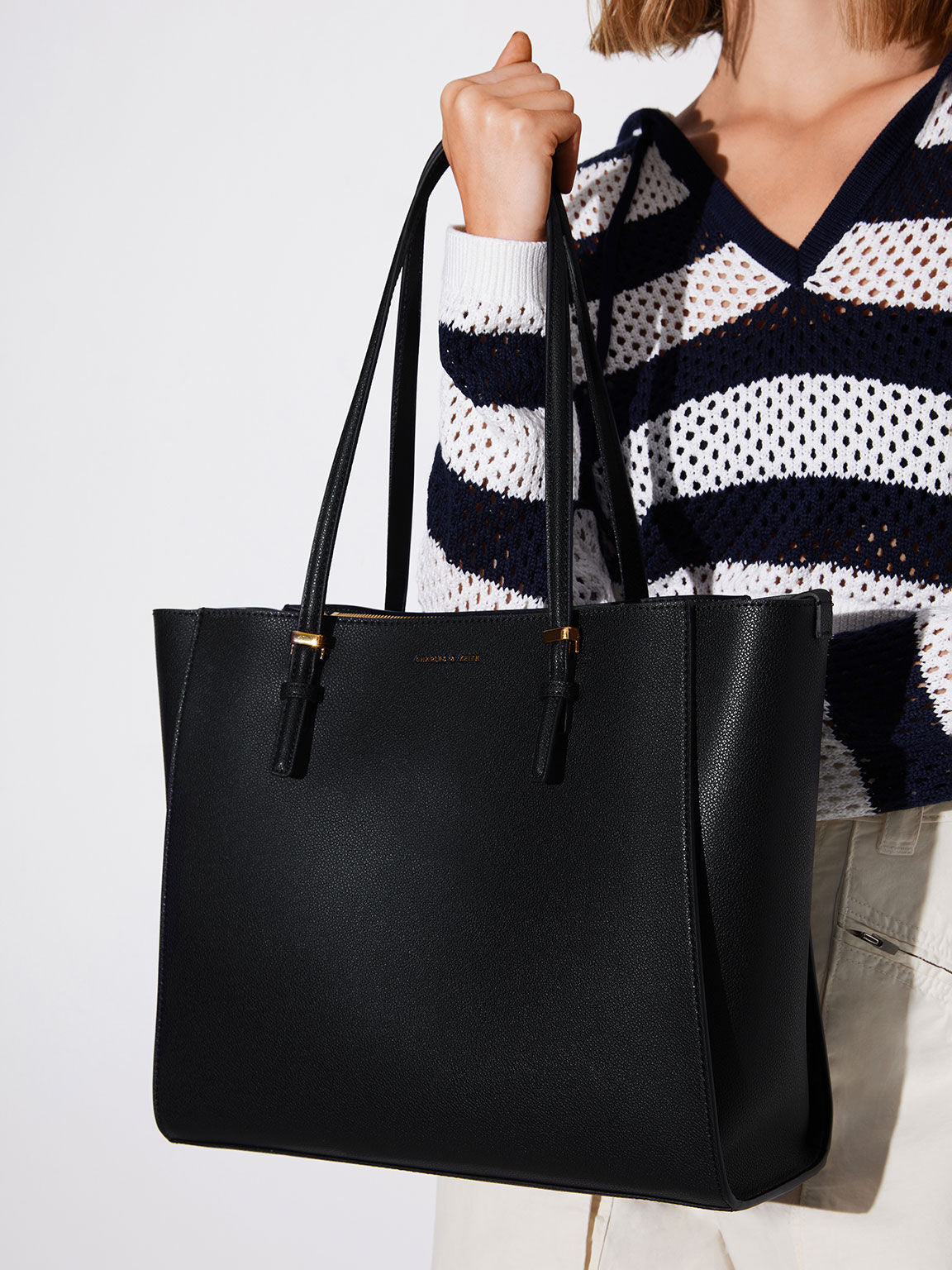 Charles & Ke*th -  Sansa Tote Bag - Black