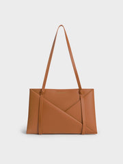 Charles & Ke*th - Midori Geometric Tote Bag - Tan