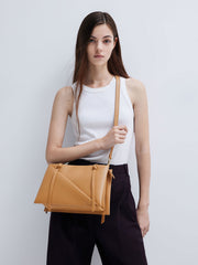 Charles & Ke*th - Midori Geometric Tote Bag - Camel