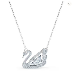 Swar*vski - Dancing Swan necklace - White - 5514421
