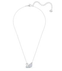 Swar*vski - Dancing Swan necklace - White - 5514421