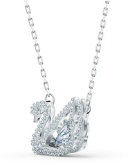 Swar*vski - Dancing Swan necklace - White - 5514421