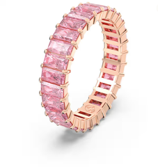 Swar*vski - Matrix ring - Pink - Rose Gold - 5648286