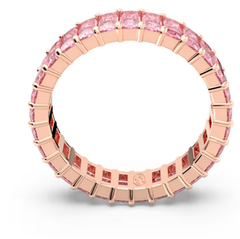 Swar*vski - Matrix ring - Pink - Rose Gold - 5648286