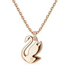 Swar*vski - Iconic Swan pendant Swan, Medium, Red, Gold-tone plated - 5647871
