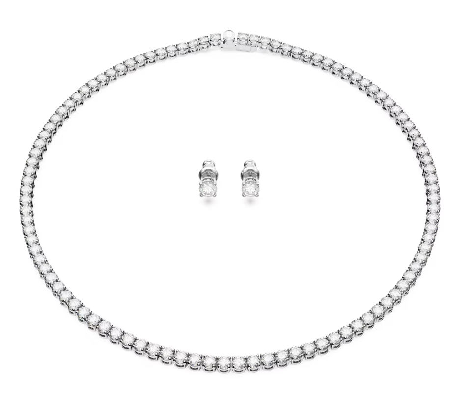 Swar*vski - Matrix Tennis set - Round Cut - Necklace - 5647730
