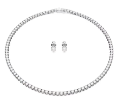 Swar*vski - Matrix Tennis set - Round Cut - Necklace - 5647730