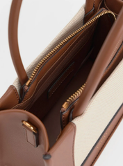 Charles & Ke*th - Mini Daylla Canvas Tote Bag - Tan