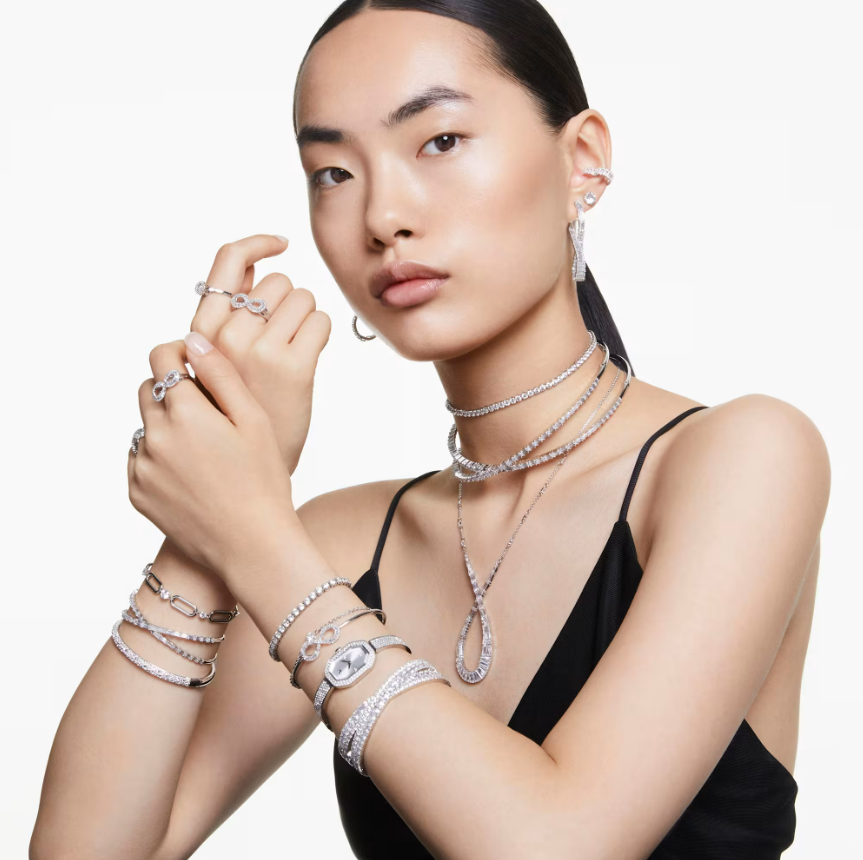Swar*vski - Sublima bangle Snow pavé  - 5684241