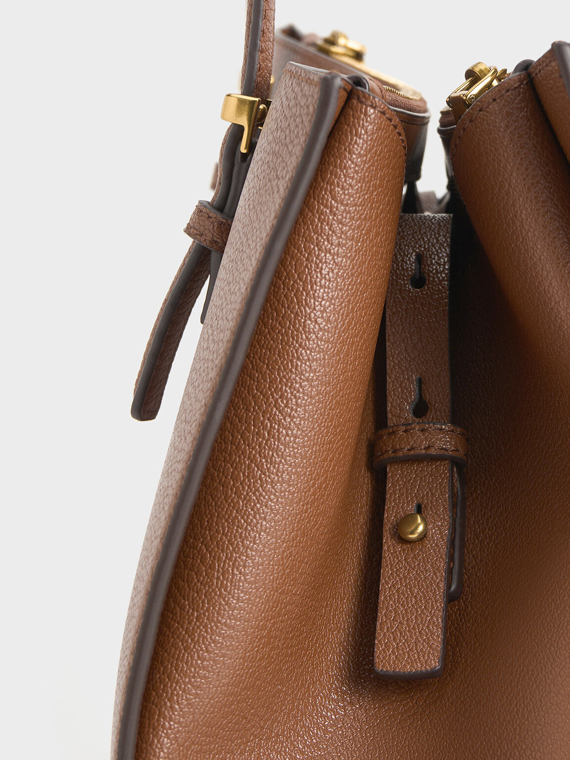 Charles & Ke*th -  Sansa Tote Bag - Cognac