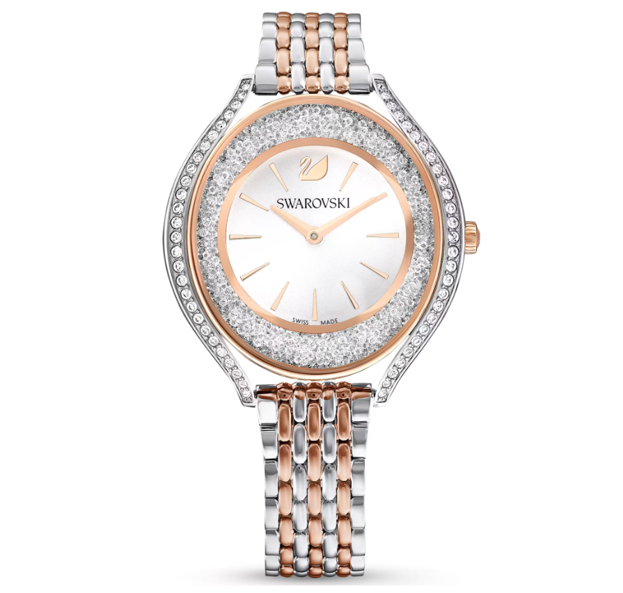 Swar*vski - Crystalline Aura watch - Rose Gold - Mixed Metal Finish - 5644075