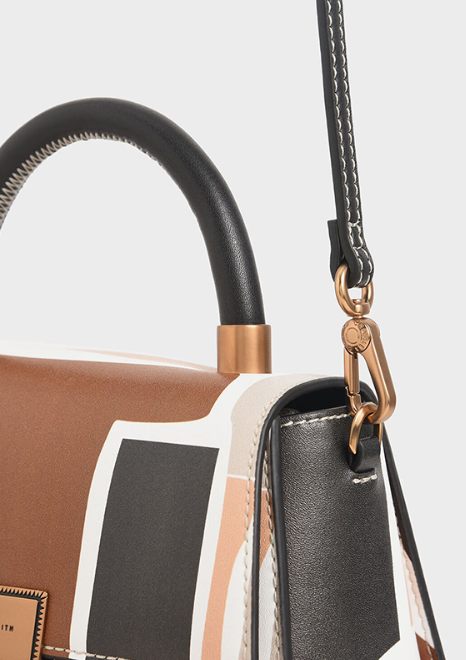 Charles & Ke*th - Printed Structured Bag - Multi