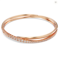 Swar*vski - Bangle - Twist Rows Rose Gold - 5620552