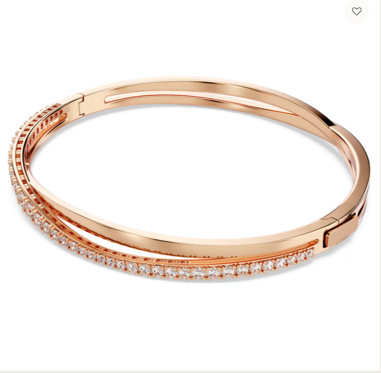 Swar*vski - Bangle - Twist Rows Rose Gold - 5620552