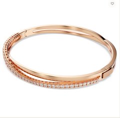 Swar*vski - Bangle - Twist Rows Rose Gold - 5620552