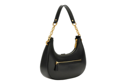 Gues* - Kuba top zip shoulder bag- Brown