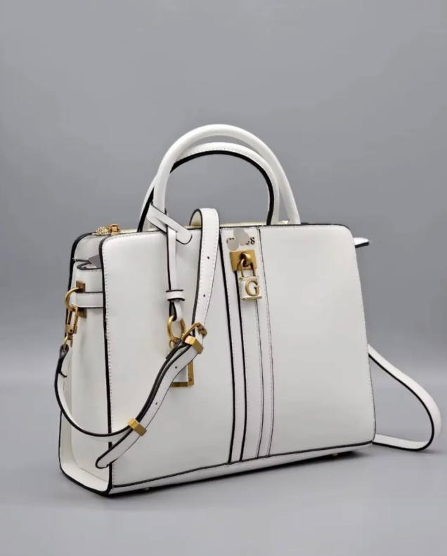 Gues* - Ginevra elite society satchel - White