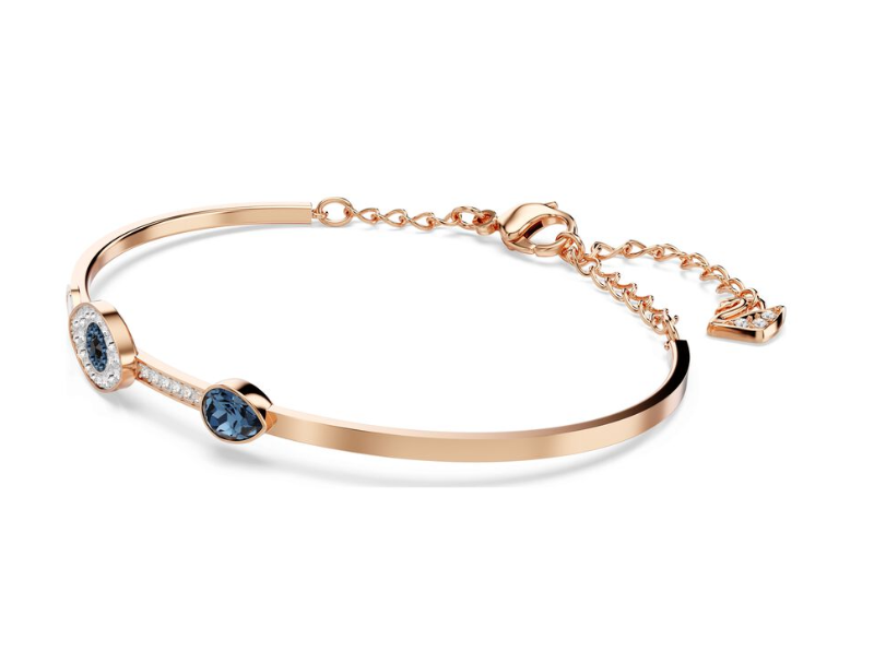 Swar*vski - Symbolica bangle - Evil eye, Blue, Mixed metal finish - 5171991