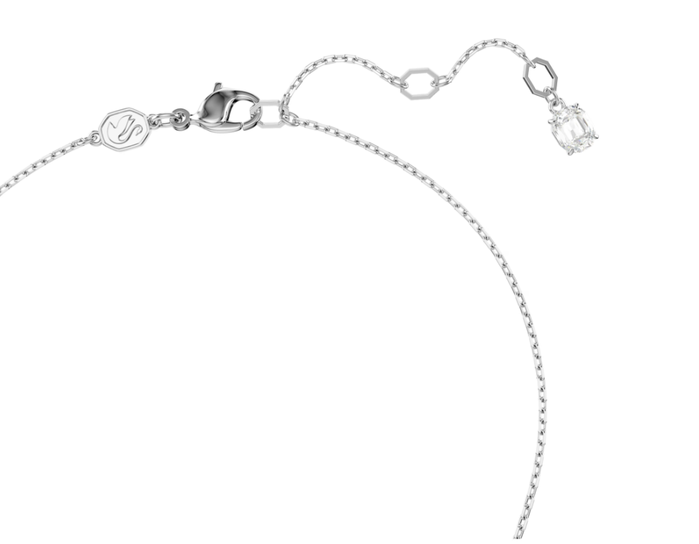 Swar*vski - Hyperbola pendant Heart, Blue, Rhodium plated - 5680403