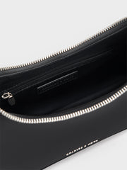 Charles & Ke*th - Lane Chain-Link Shoulder Bag - Noir