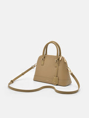 PEDR* - Studio Lucia Leather Handbag - Mustard