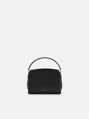 Pedr*-Belted Canvas Handbag -Black