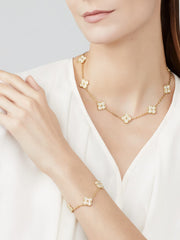 VCA-Vintage Alhambra bracelet, 5 motifs