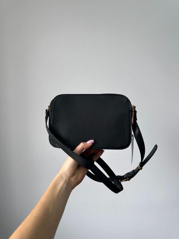 Gues* - padlock crossbody bag - Black