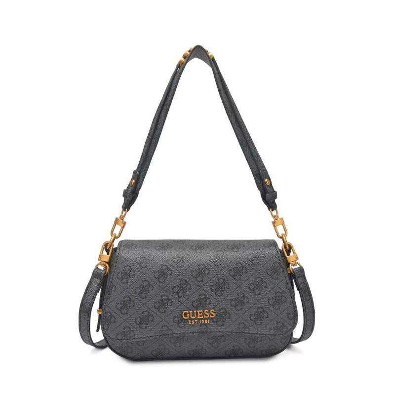 Gues* -  Guess Noelle Shoulder Bag - Gray