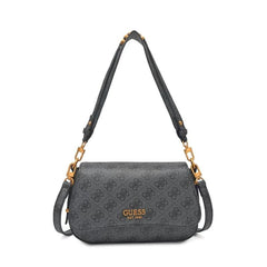 Gues* -  Guess Noelle Shoulder Bag - Gray