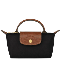 LONGCHAMP* -Le Pliage Original Pouch-Black