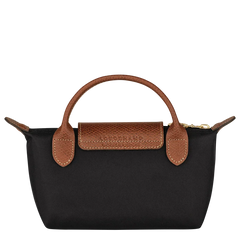 LONGCHAMP* -Le Pliage Original Pouch-Black