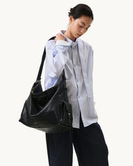 Songmont -Large Yore Hobo Bag - Onyx