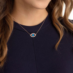 Swar*vski - Luckily Necklace Evil Eye-5448611