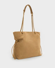 Charles & Ke*th -Arya Braided-Strap Double-Handle Tote Bag