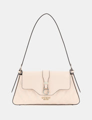 Gues* -  Adi 4G logo shoulder bag - Peach